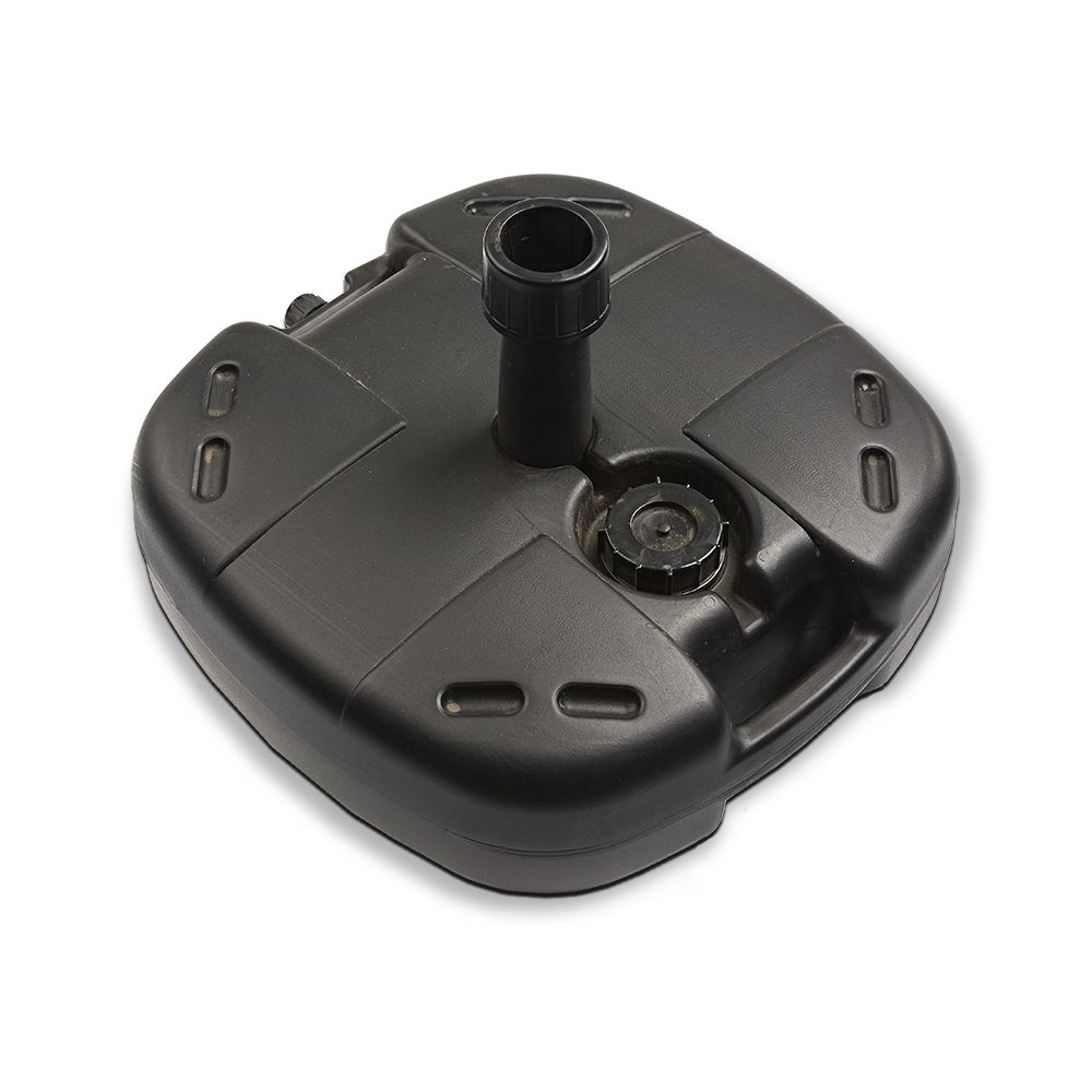 Heavy-duty base for secure flag mounting