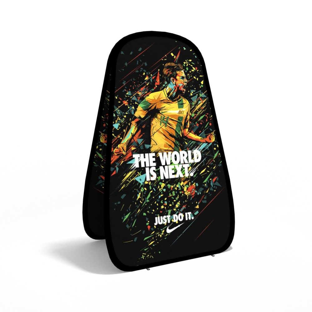 Vertical Pop Out Banner